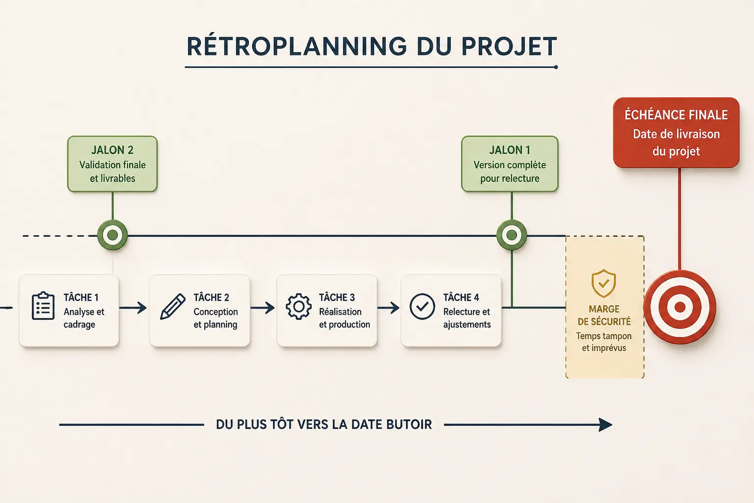 Comment faire un rétroplanning simple sans jargon en 5 étapes