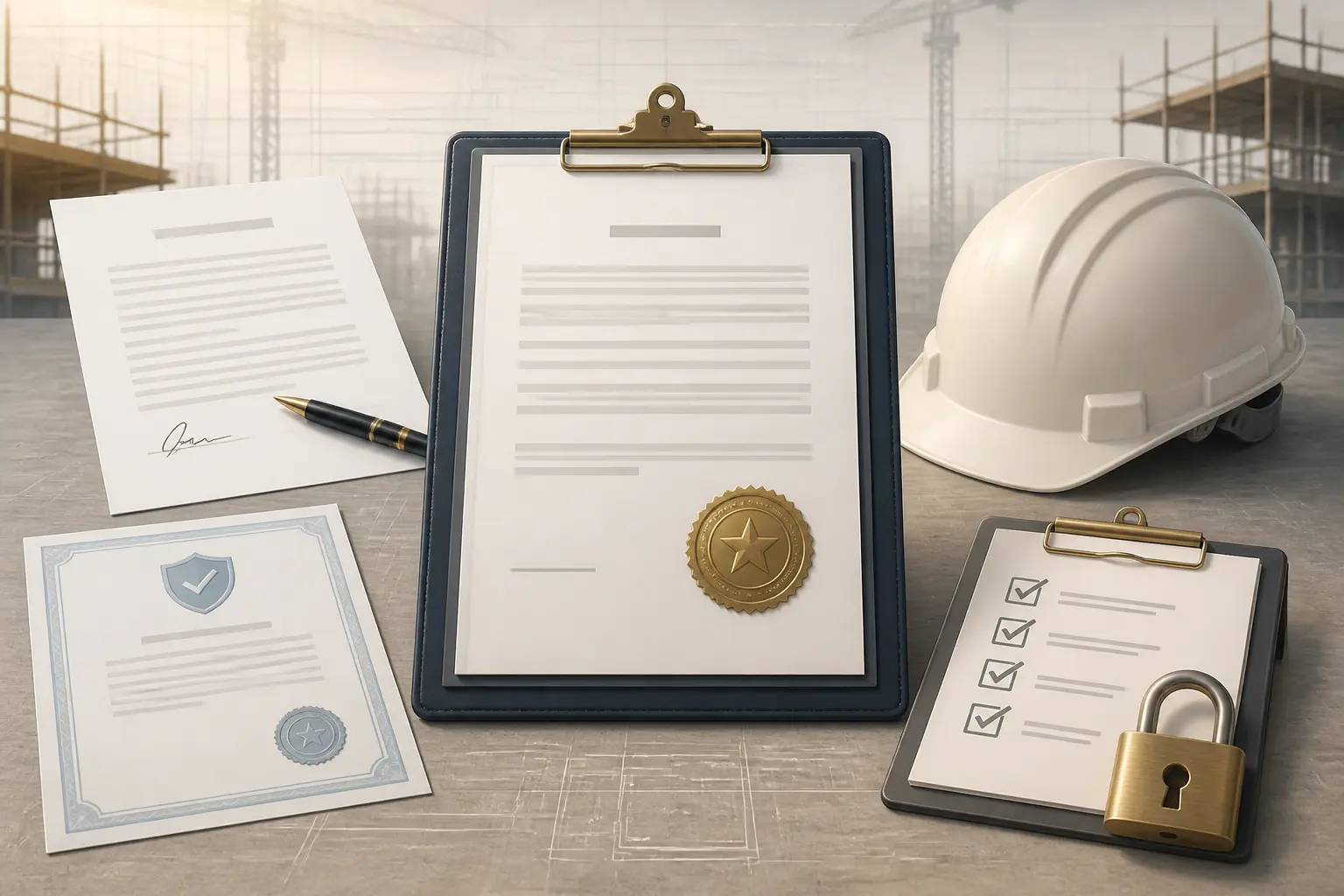 Avant le chantier : contrat, attestations et responsabilités à verrouiller