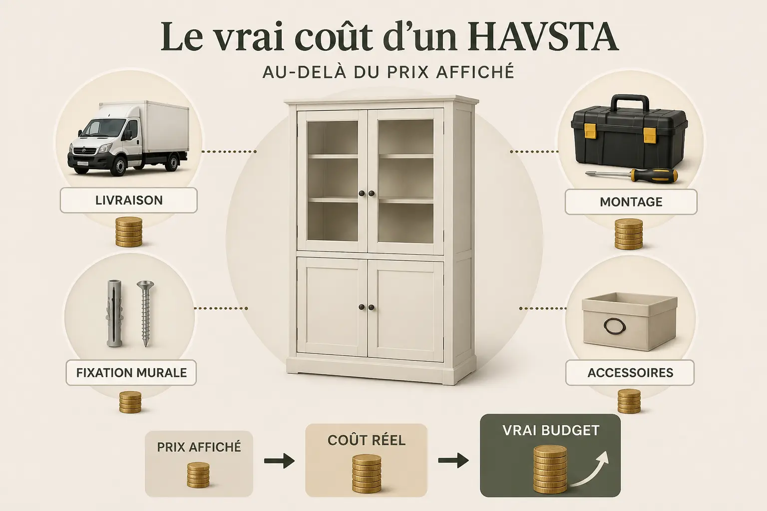 Prix, qualité et mise en place : le vrai coût d’un meuble HAVSTA